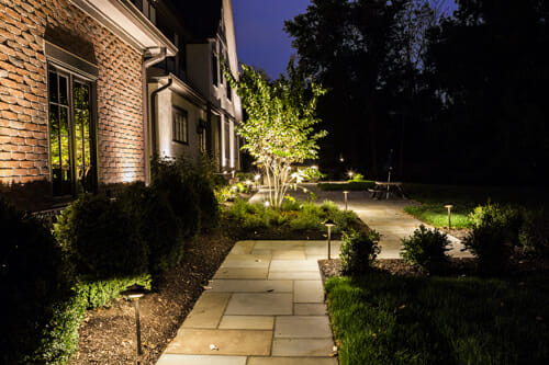 The Benefits of Landscape Lighting | Rosenbaum's Landscaping and Nursery